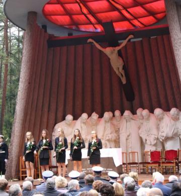 We paid tribute to those murdered in Piaśnica