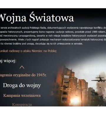 Archiwalne audycje Polskiego Radia o II wojnie światowej
