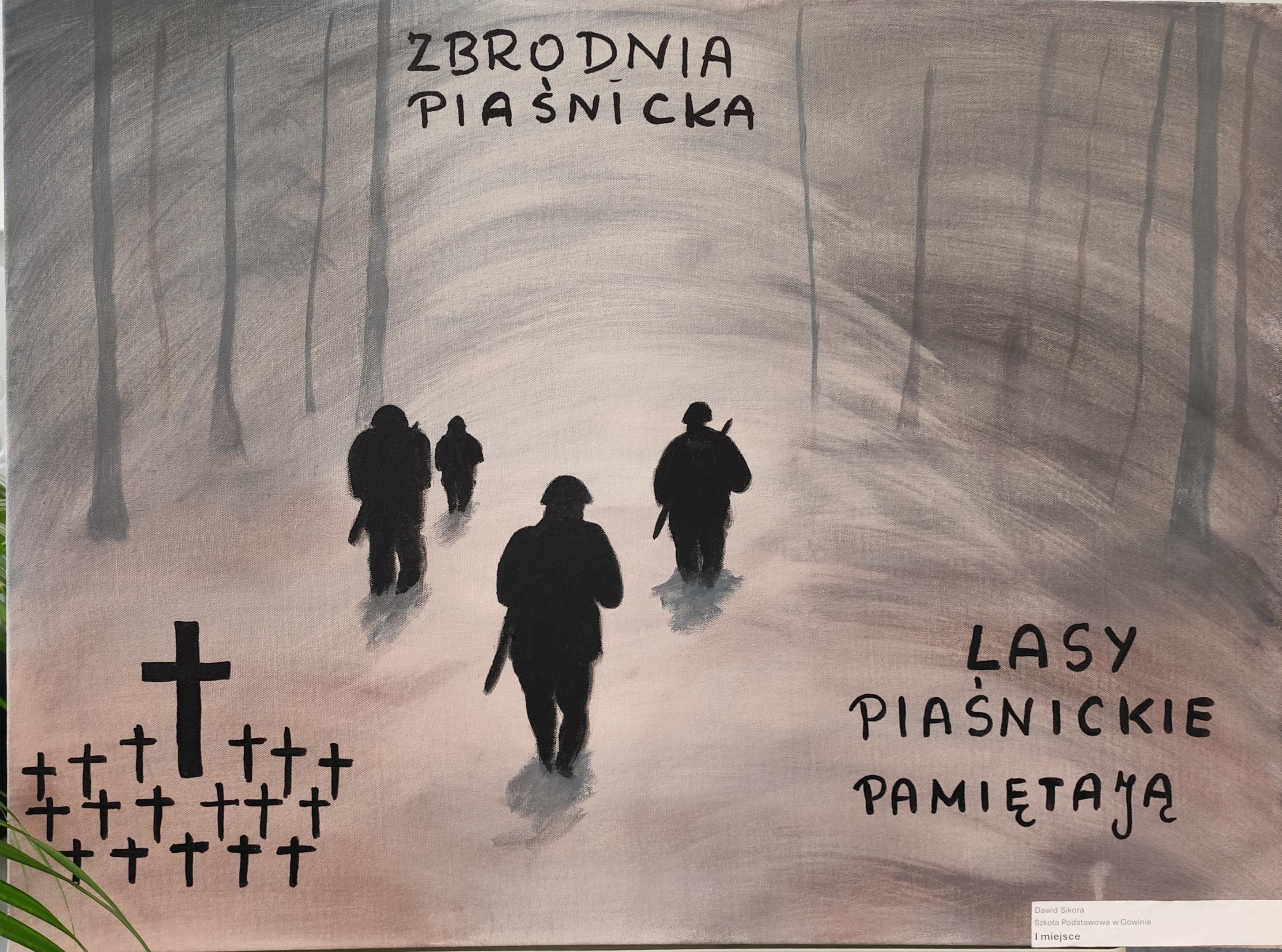 praca Dawida Sikory Zbrodnia Piaśnicka Lasy Piaśnickie pamiętają