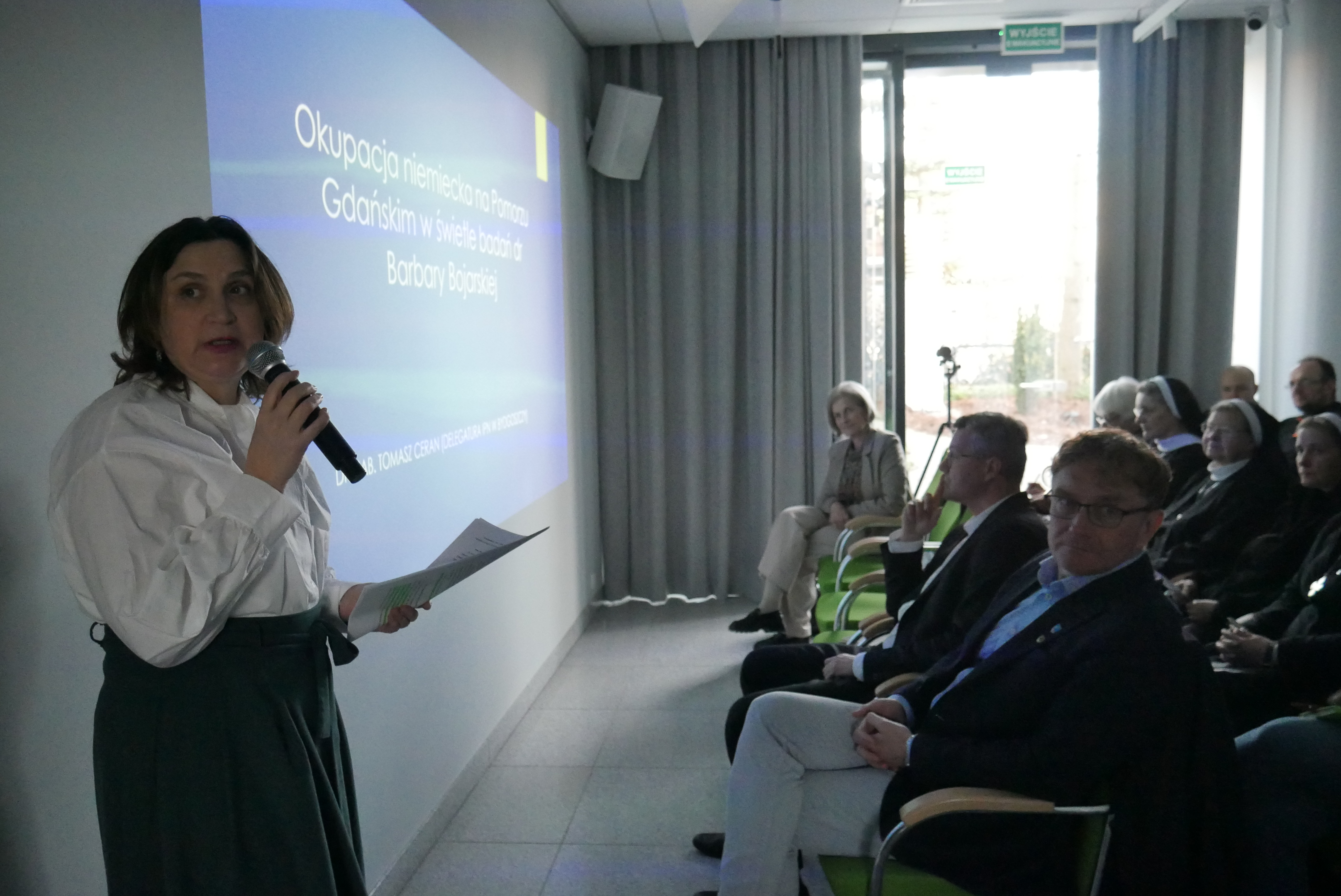 uczestnicy wykładu dr. hab. Tomasz Cerana