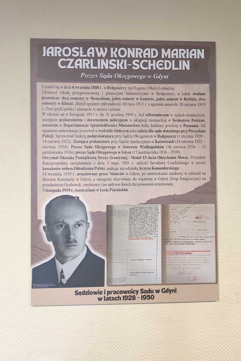 tablica o Jarosławie Konradzie Marianie Czarlińskim-Schedlinie