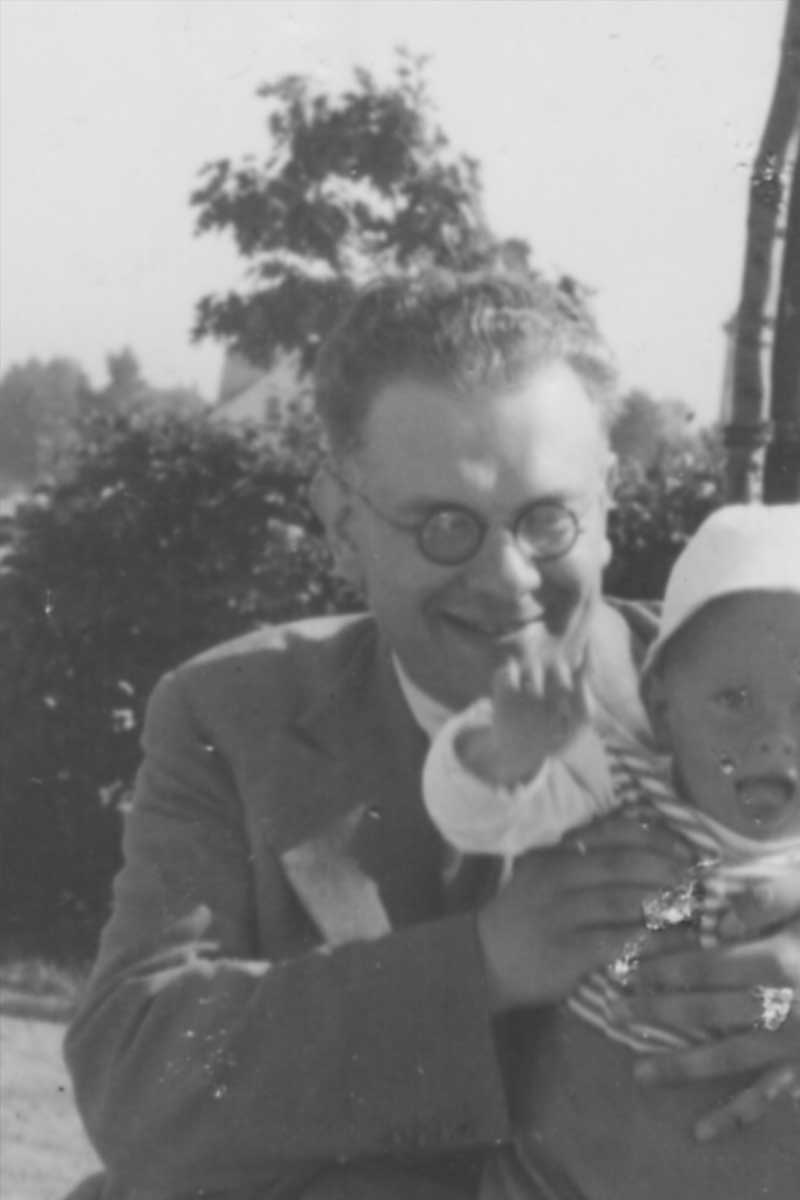Marian Bukowski z synem