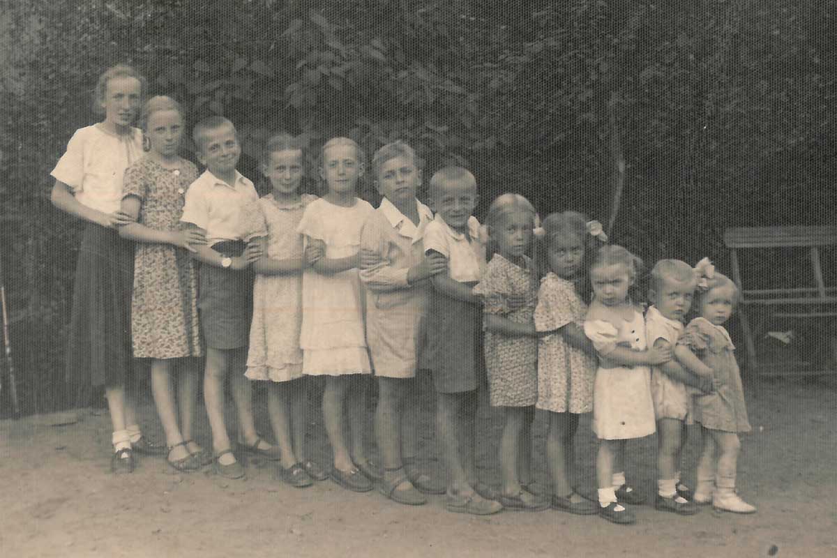 Dzieci rodziny Cieślickich