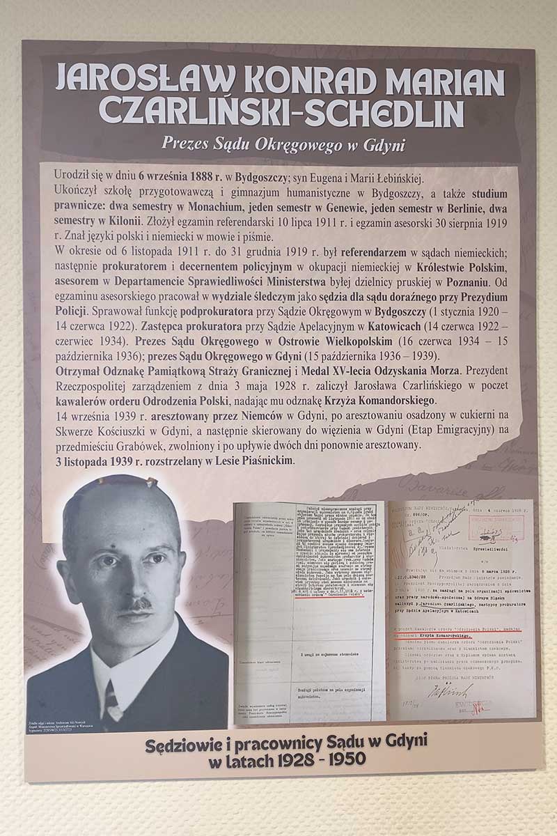 Wystawa czasowa w Sądzie Okręgowym w Gdyni