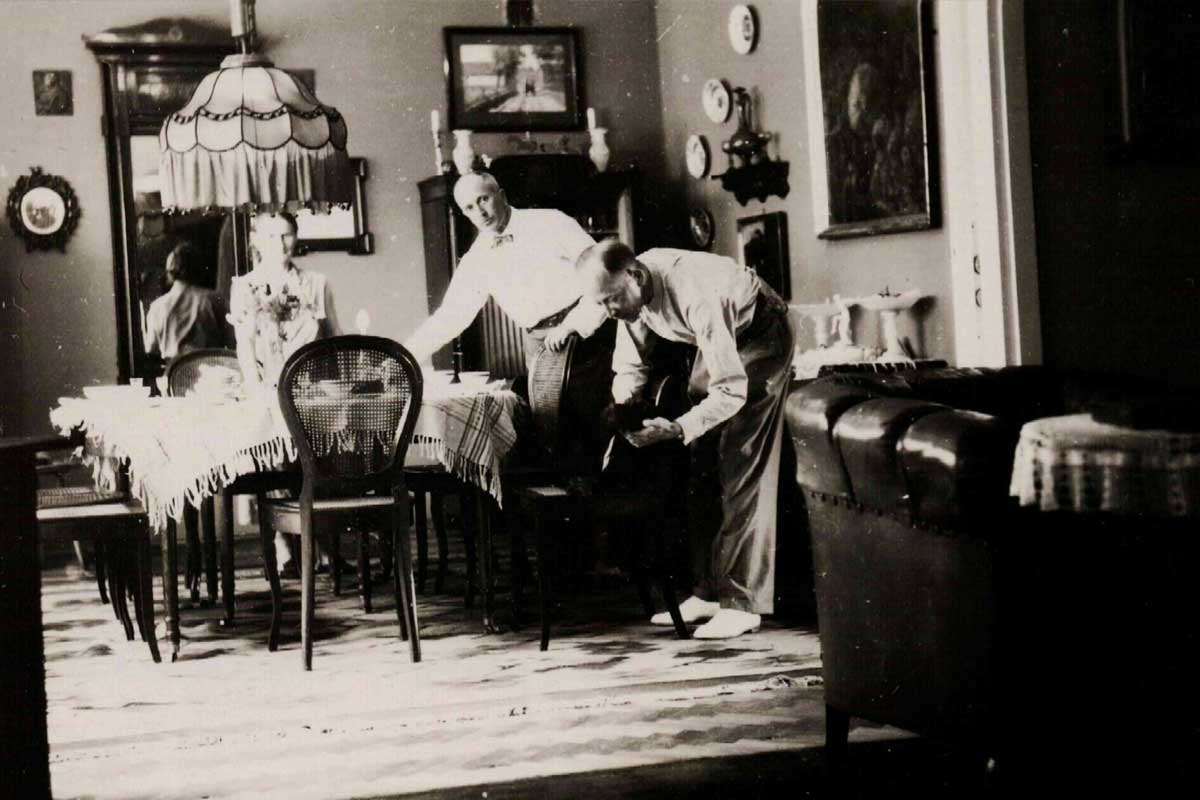 Mieszkanie Jarosława Czarlińskiego w Gdyni, 1939 r.