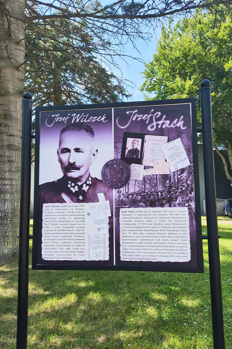 Tablica pamiątkowa o Józefie Stachu w Wejherowie
