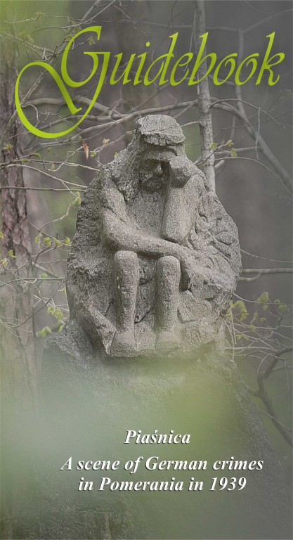 okładka przewodnika Piaśnica miejsce niemieckich zbrodni w języku angielskim