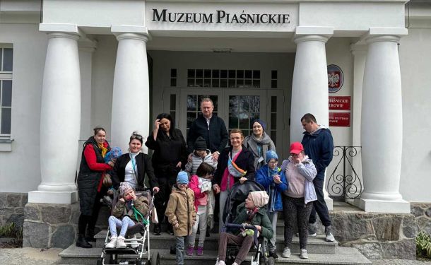 wychowankowie Ośrodka Rewalidacyjno-Wychowawczego w Rumi